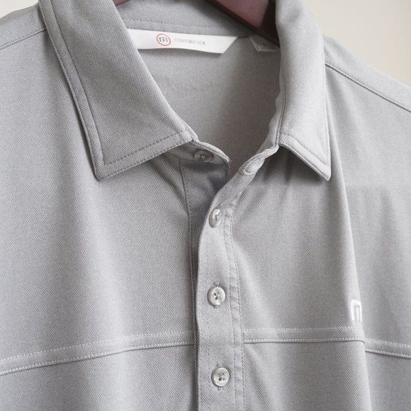 Travis Mathew Gray Polo Shirt - Picture 4 of 11